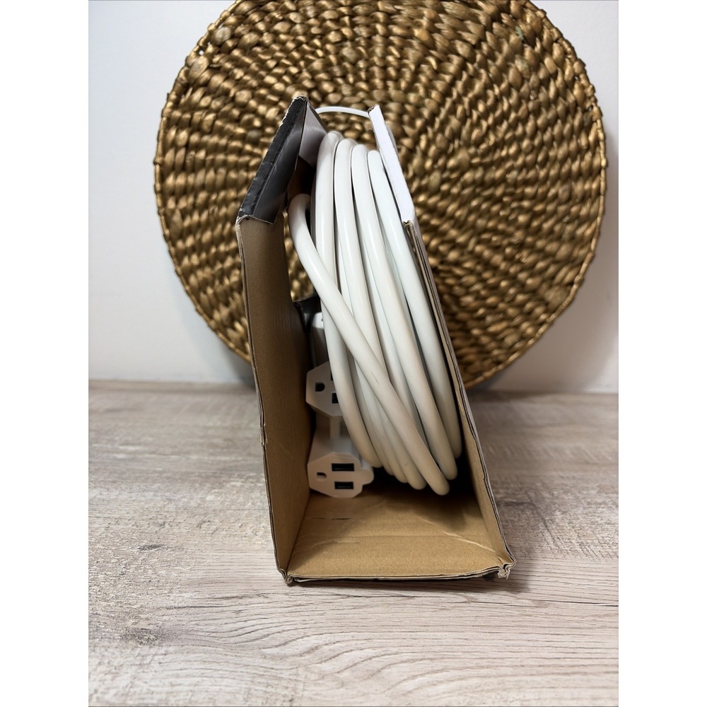 General‎ Electric 50 FEET 3-Outlet EZGrip Grounded Indoor-Outdoor Extension NEW - Picture 3 of 6